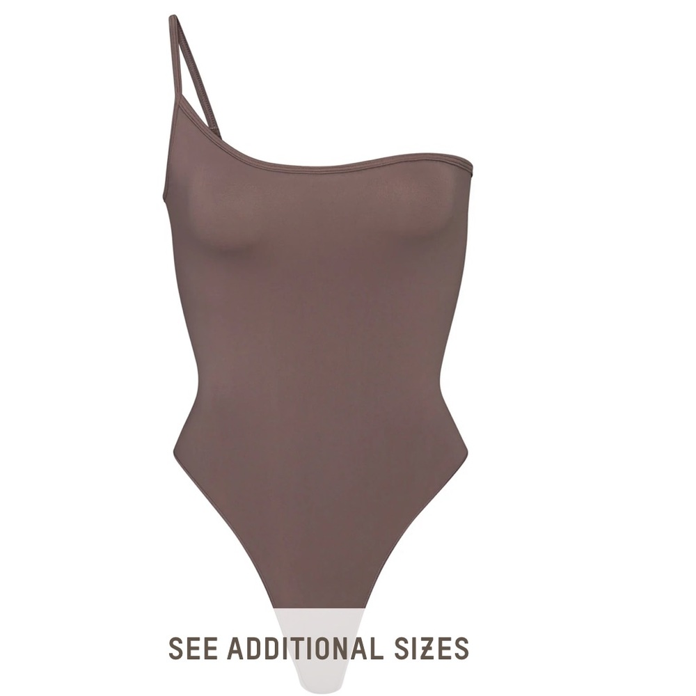 Skims Essential One Shoulder Body Suit